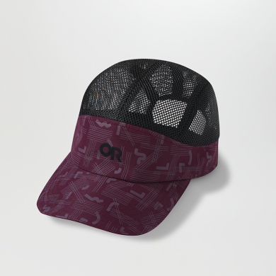 Outdoor Research Womens Trail Trucker Elk Reflective Shapes Print