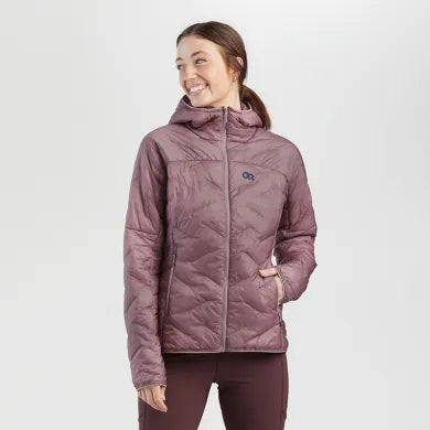 Outdoor Research Womens SuperStrand LT Hoodie Moth