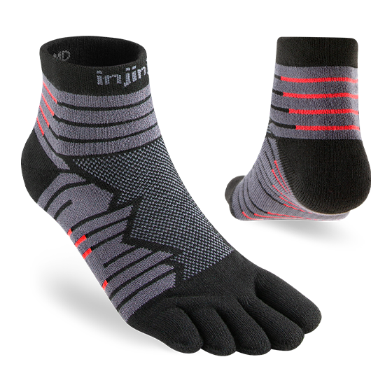 Injinji Ultra Run Mini - Crew Onyx