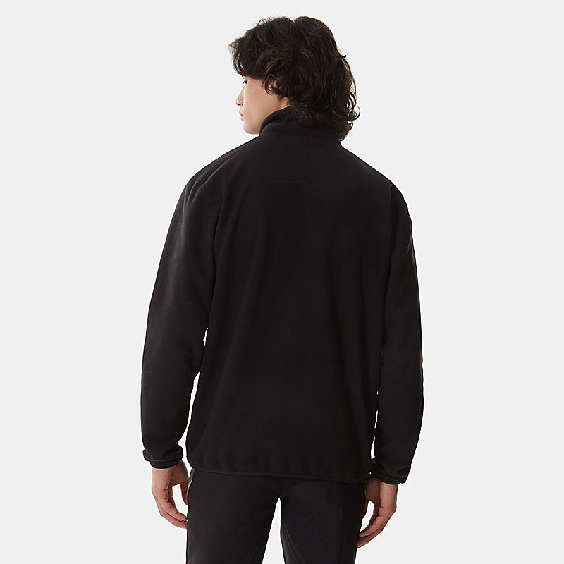 The North Face Mens 100 Glacier Fleece QZ TNF Black