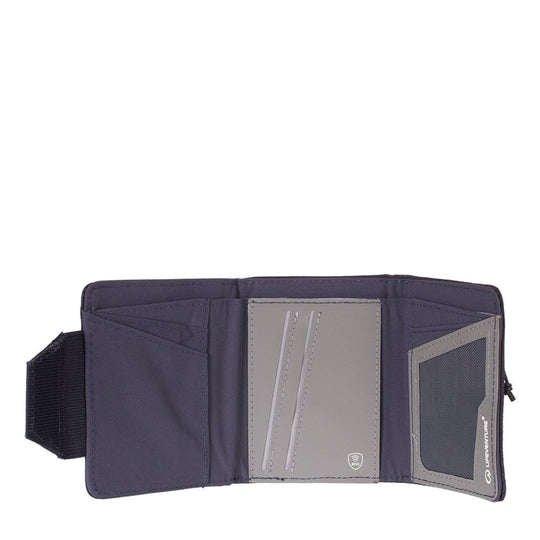 LIFE VENTURE RFID TRI-FOLD WALLET Navy