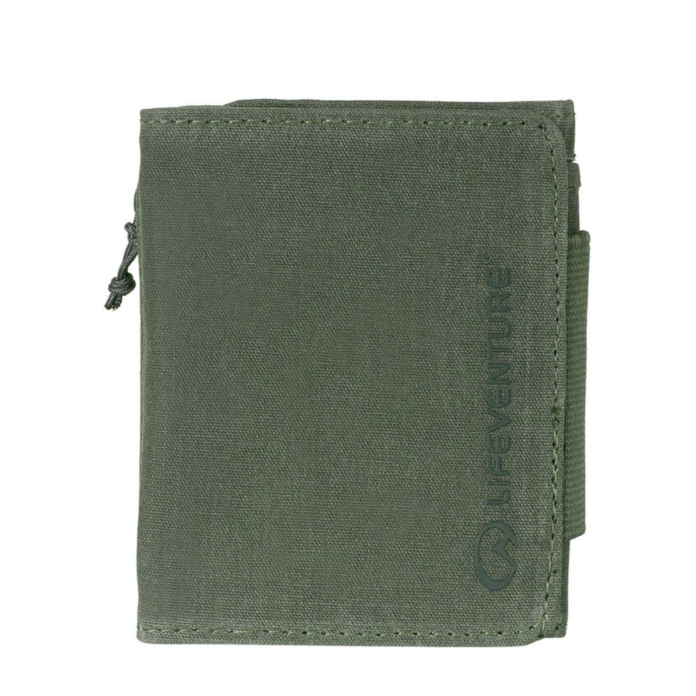 LIFE VENTURE RFID TRI-FOLD WALLET Olive