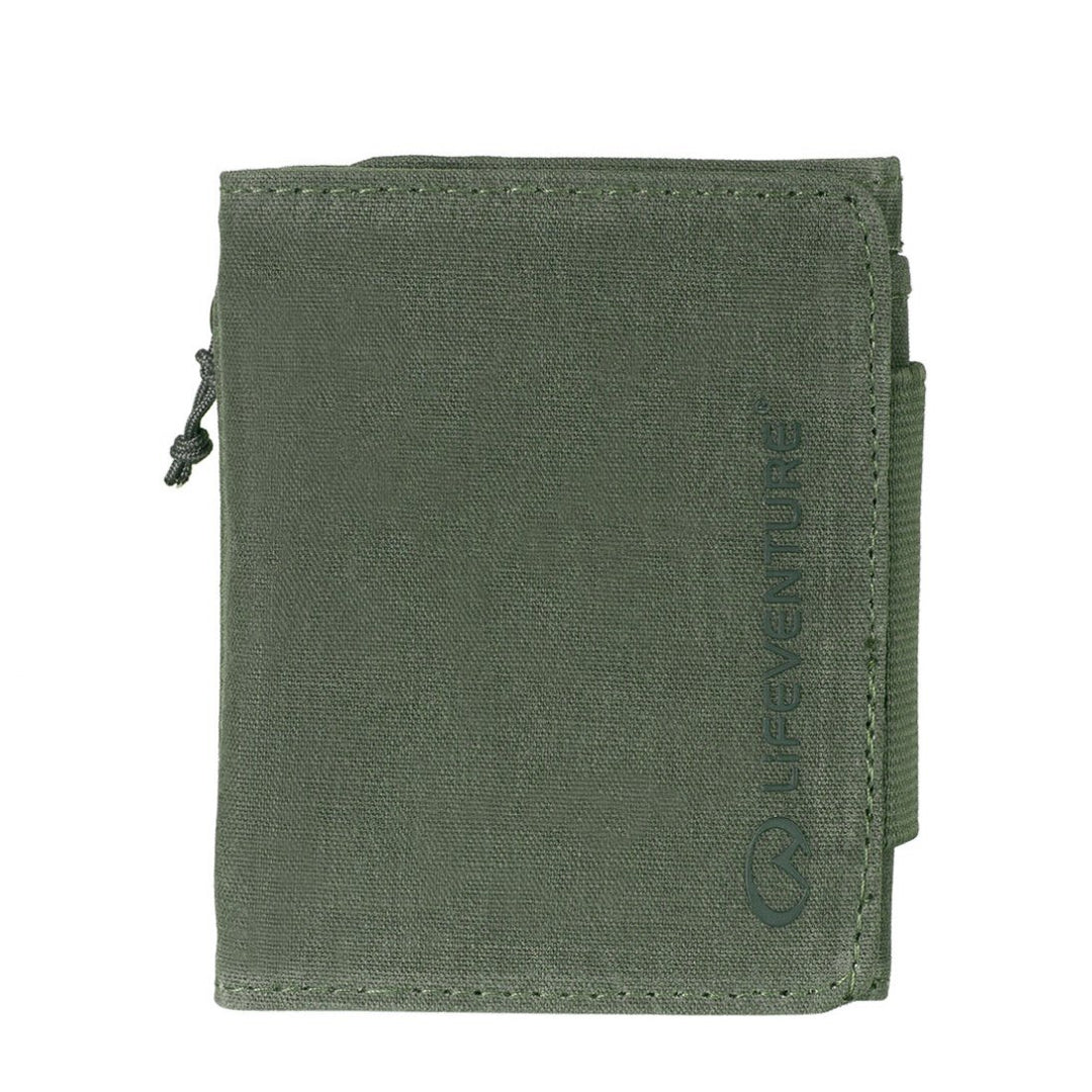 LIFE VENTURE RFID TRI-FOLD WALLET Olive