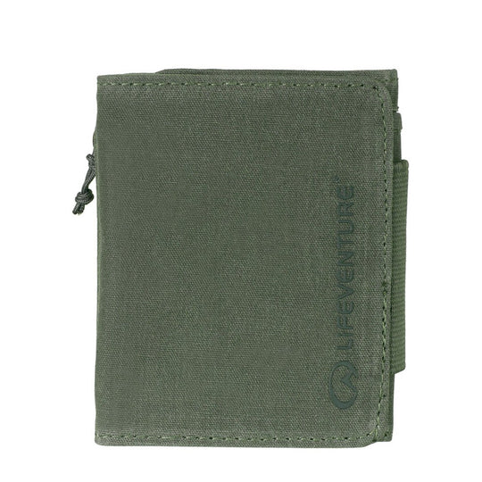 LIFE VENTURE RFID TRI-FOLD WALLET Olive