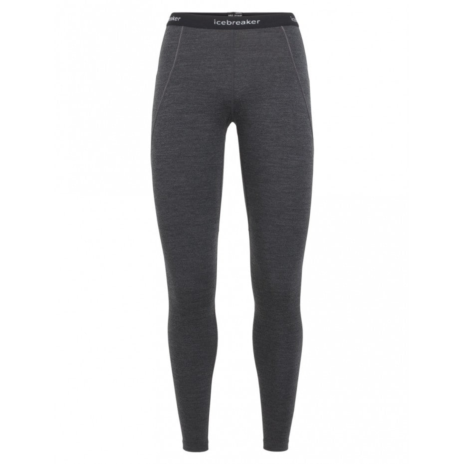 Icebreaker Womens 260 Zone Leggings Jet HTHR/Black