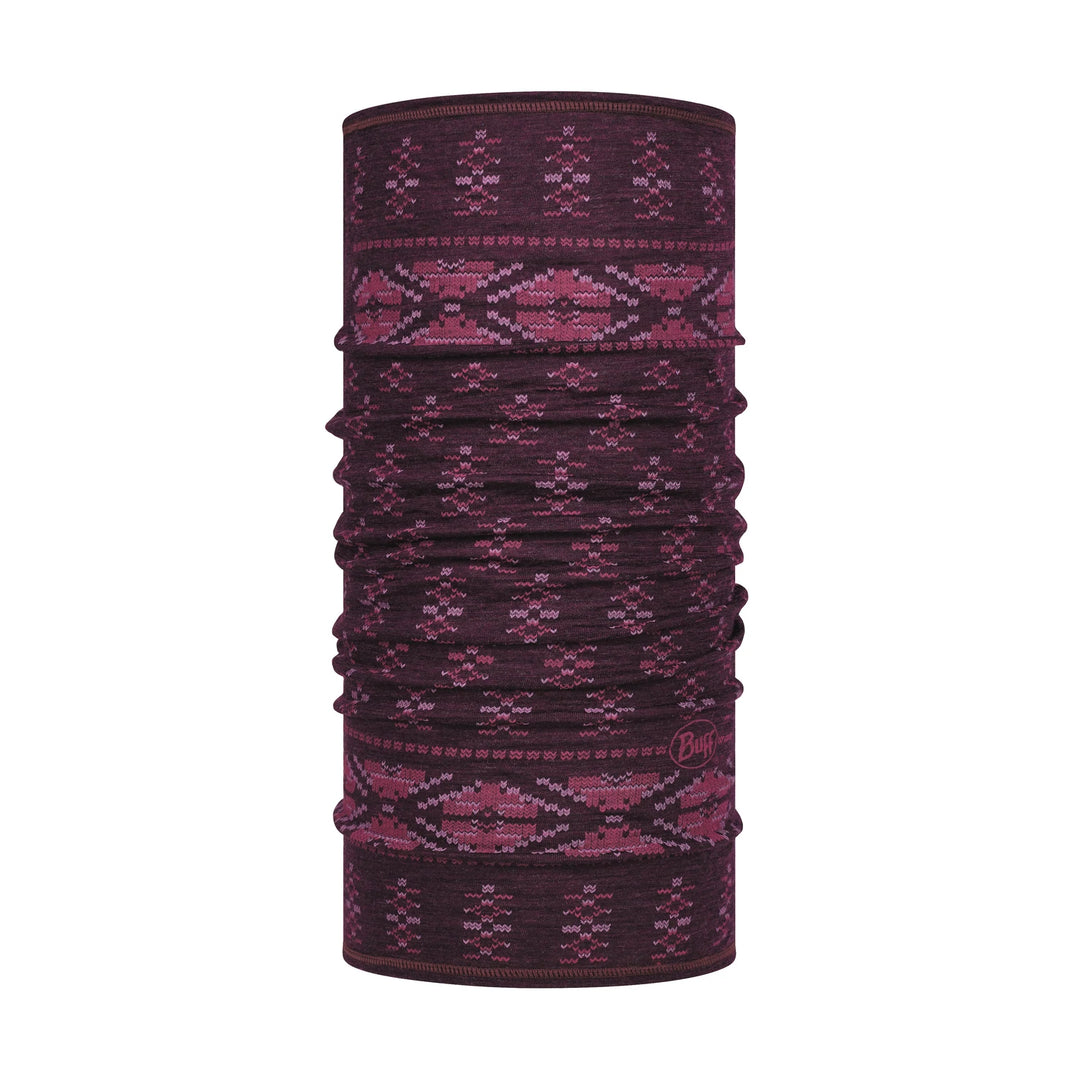 Buff Merino Lightweight Frieze Deep Purple