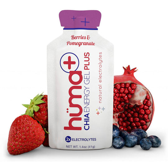 Huma Energy Gels Plus Berries and Pomegranate