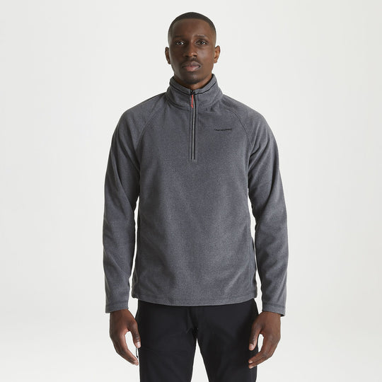 Craghoppers Corey VI Half Zip BlkPepp Marl