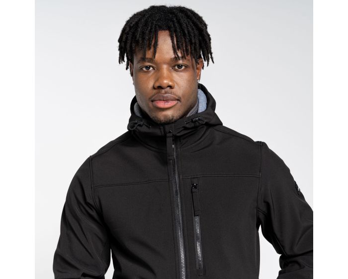 Craghoppers Oswin Hooded Jacket Black