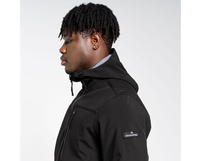 Craghoppers Oswin Hooded Jacket Black