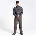 Craghoppers NosiLife Adventure II Long Sleeved Shirt Black Pepper