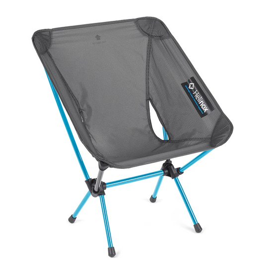 Helinox Chair Zero L Black w Cyan Blue