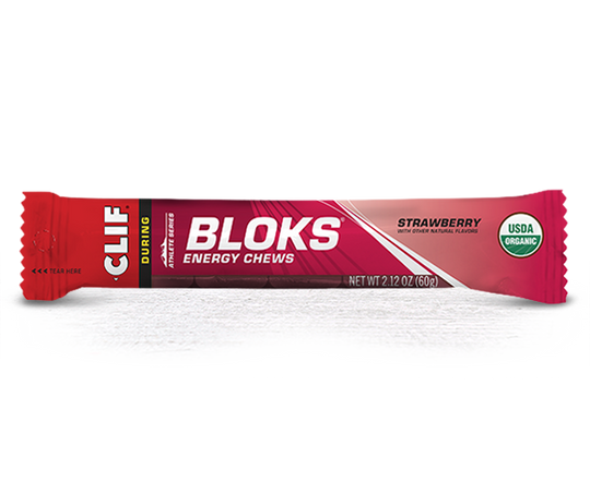 CLIF SHOT BLOKS STRAWBERRY 60g