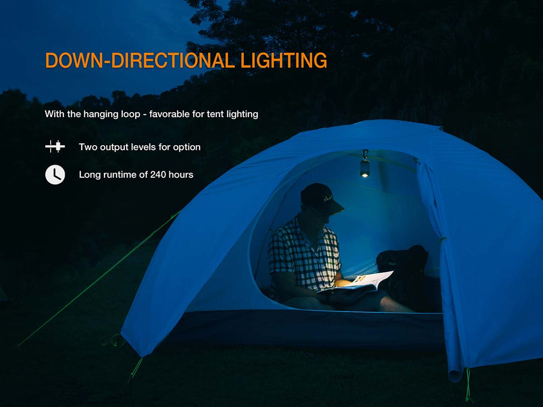 Fenix CL26R Rechargeable Camping Lantern (Vibrant Red)