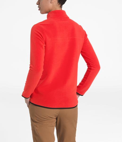 THE NORTH FACE W TKA Glacier 1/4 ZIP FIERYRD/FIERYRD