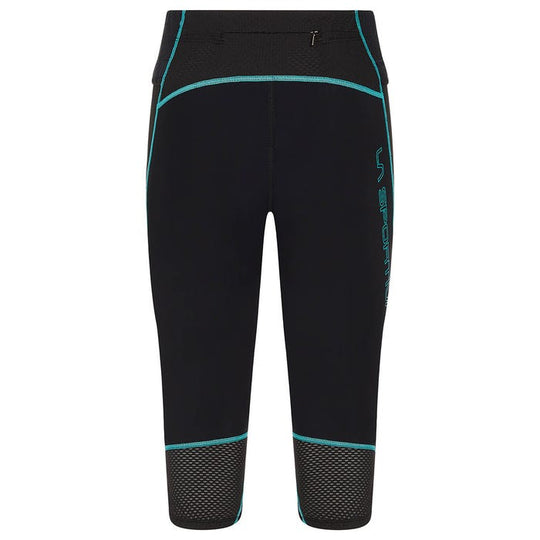 La Sportiva Vortex Tight 3/4 W Black/Aqua