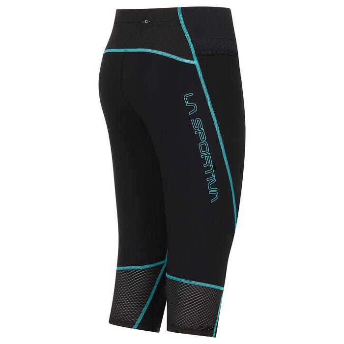 La Sportiva Vortex Tight 3/4 W Black/Aqua
