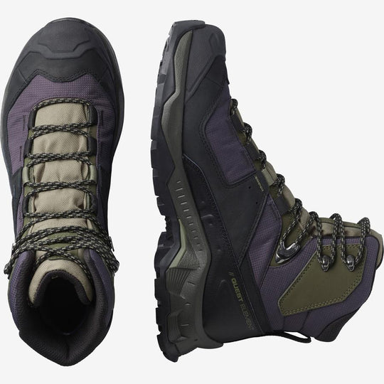 Salomon Quest Element GTX Black/Deep Lichen Green/Olive Night