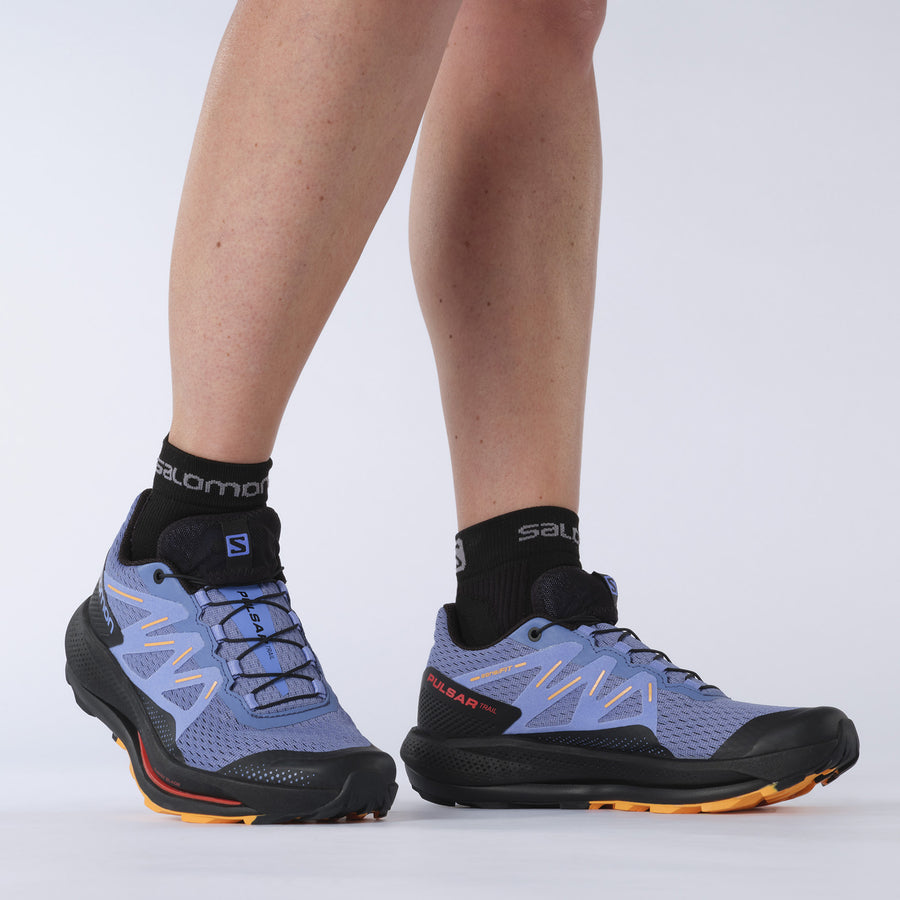 Salomon Pulsar Trail W Velvet Morning/Black/Blazing Orange