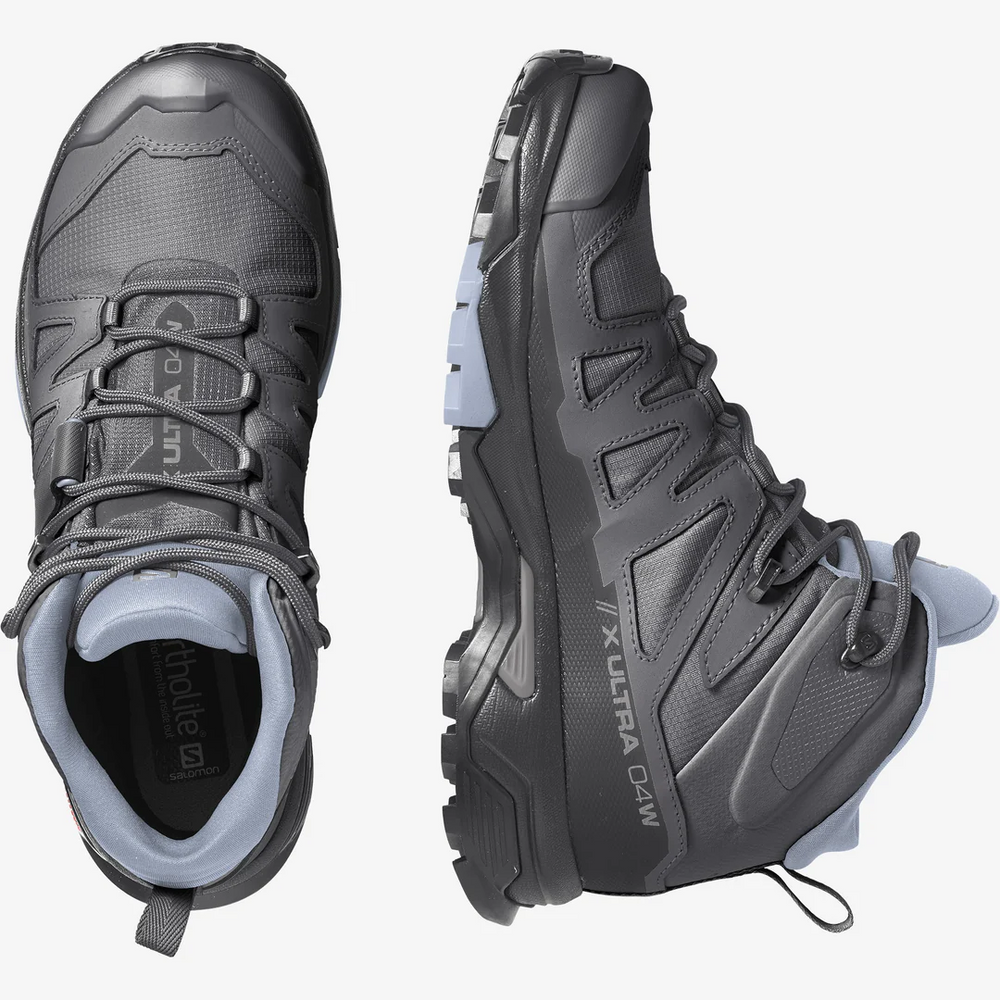 Salomon X ULTRA 4 MID GTX W Magnet/Black/Zen Blue