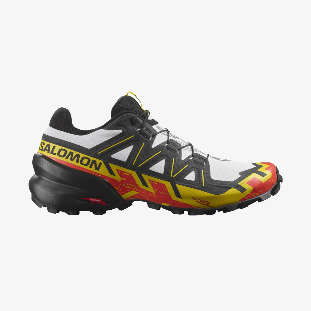 Salomon Speedcross 6 White/Black/Empire Yellow