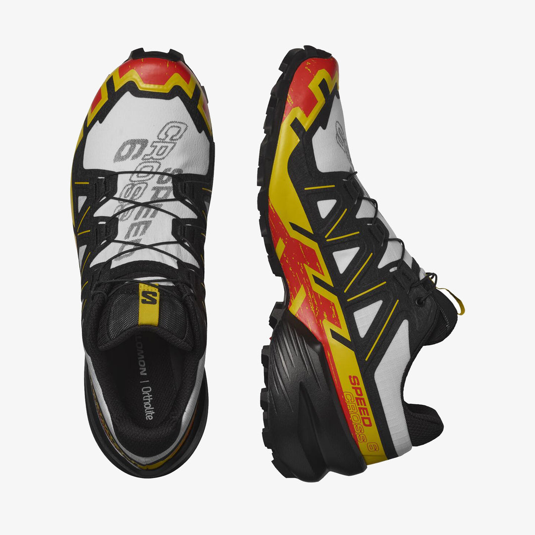 Salomon Speedcross 6 White/Black/Empire Yellow