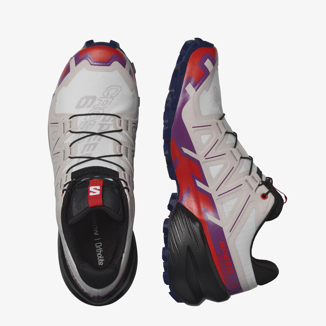 Salomon Speedcross 6 W White/Sparkling Grape/Fiery Red