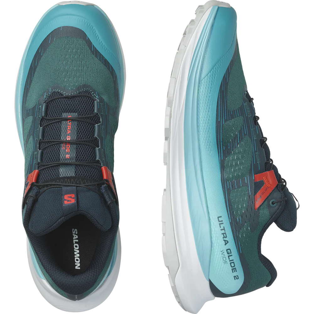 Salomon ULTRA GLIDE 2 WIDE Atlantic Deep/Blue Radiance/Fiery Red