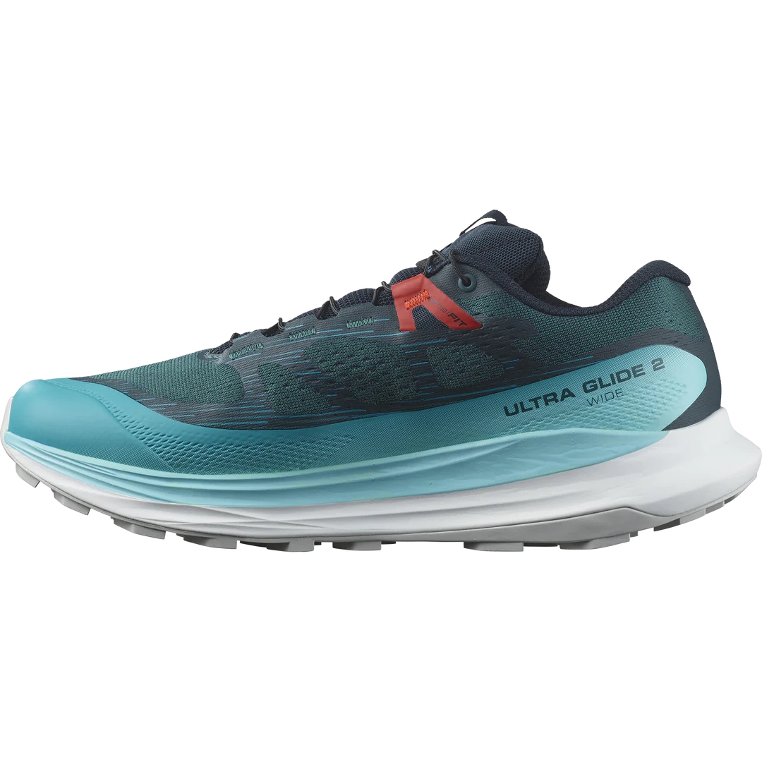Salomon ULTRA GLIDE 2 WIDE Atlantic Deep/Blue Radiance/Fiery Red