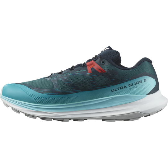 Salomon ULTRA GLIDE 2 WIDE Atlantic Deep/Blue Radiance/Fiery Red