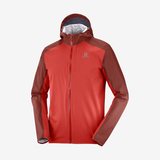Salomon Bonatti 2.5L Jacket M Goji Berry/Madder Brown
