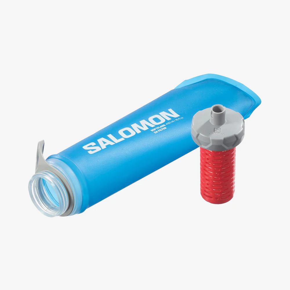 SALOMON SOft Flask XA Filter 490ml Clear Blue