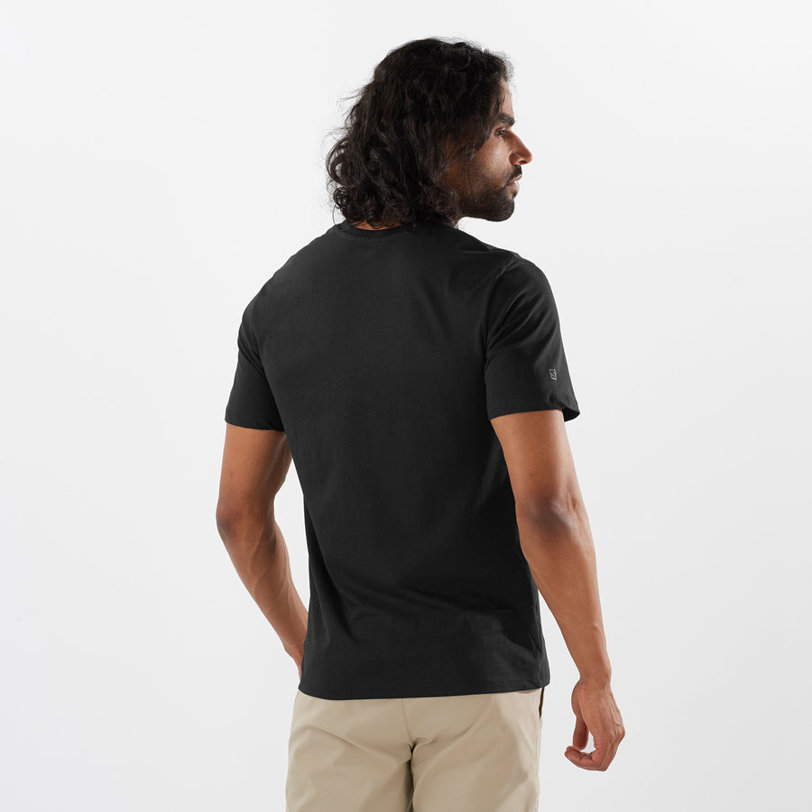 Salomon Outlife Logo Tee M Black