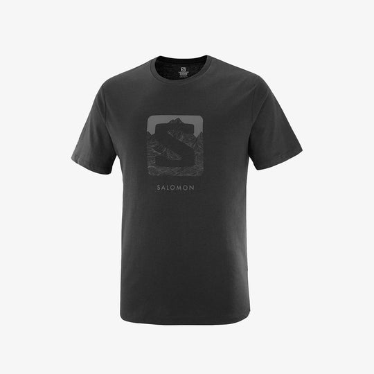 Salomon Outlife Logo Tee M Black