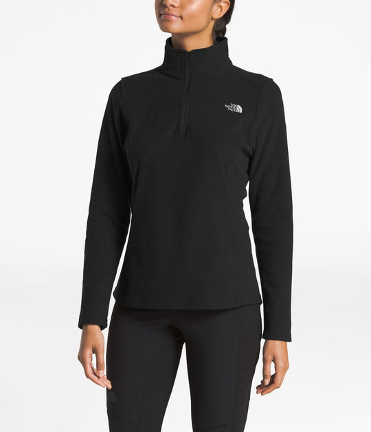 THE NORTH FACE W TKA Glacier 1/4 ZIP TNF Black/TNF Black
