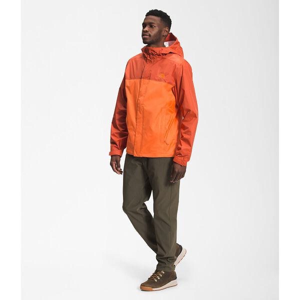 The North Face Mens Venture 2 JKT Red Orange/Burnt Ochre