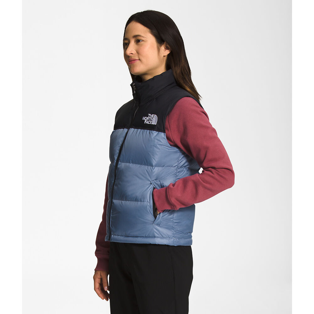 The North Face Womens 1996 Retro Nuptse Vest Folk Blue