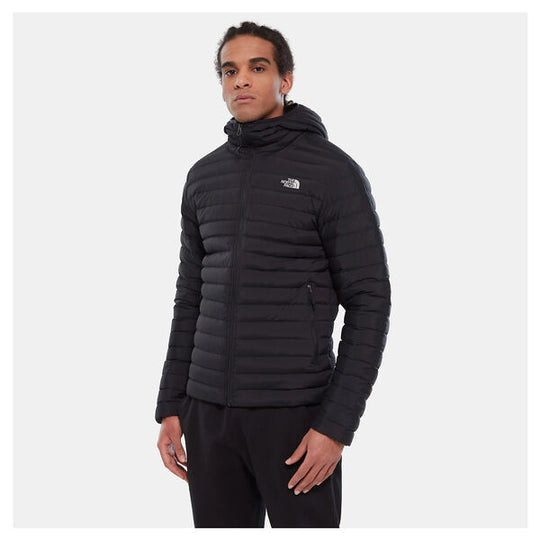 The North Face Mens Stretch Down Hoodie TNF Black