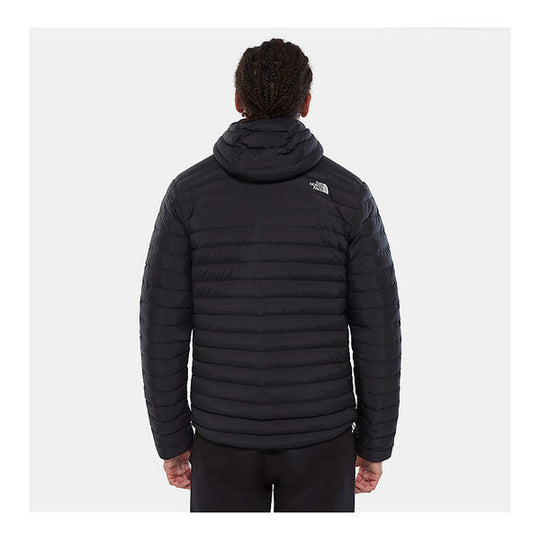 The North Face Mens Stretch Down Hoodie TNF Black