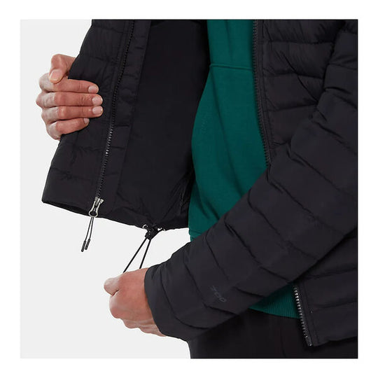 The North Face Mens Stretch Down Hoodie TNF Black