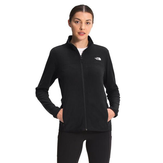 The North Face Womens TKA Glacier FZ TNF Black