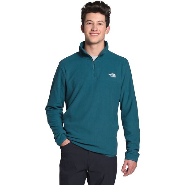 The North Face Mens TKA Glacier QZ Mallard Blue