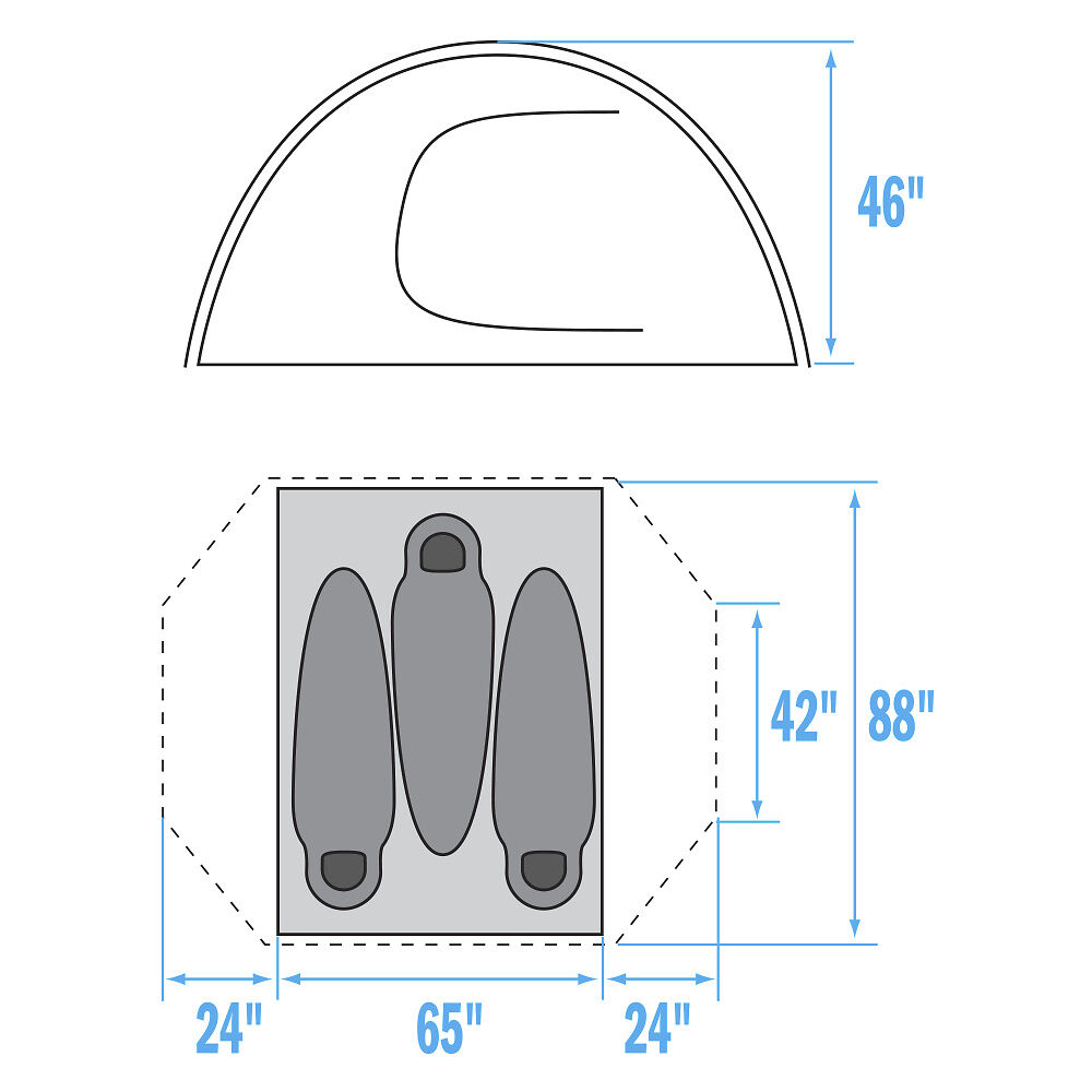 The North Face Stormbreak 3 Golden Oak Pavement