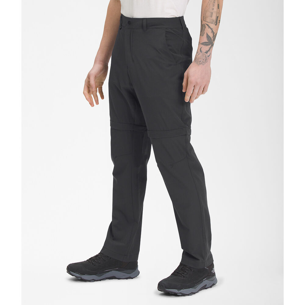 The North Face Mens Paramount Convertible Pant Asphalt Grey Regular Summit Gear