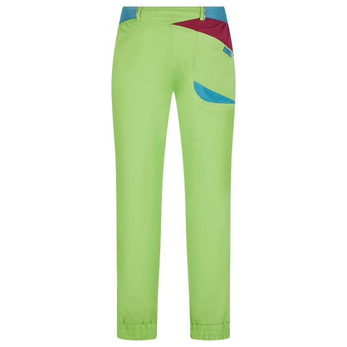 La Sportiva Tundra Pant W Lime Green/Red Plum