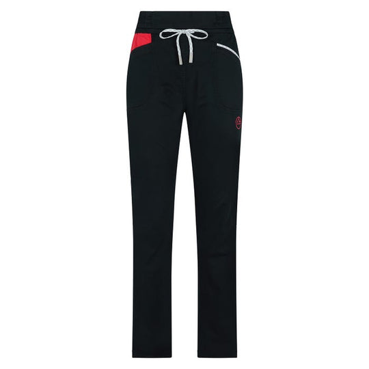 La Sportiva Temple Pant W Black/Hibiscus