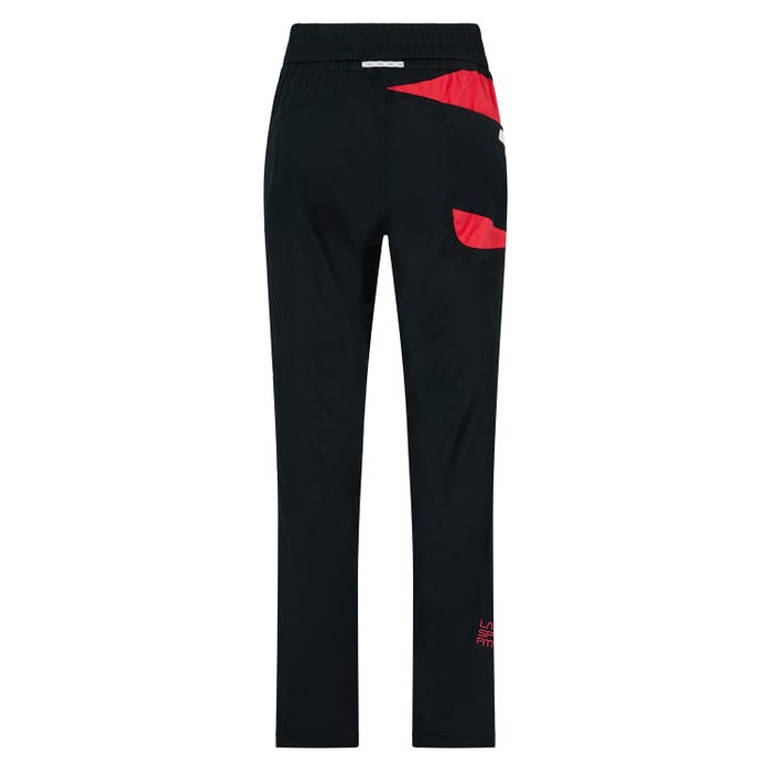 La Sportiva Temple Pant W Black/Hibiscus