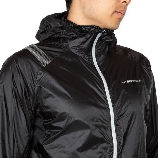 La Sportiva Blizzard Windbreaker Jacket Carbon/Black