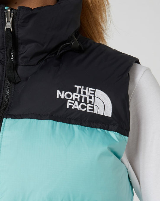 THE NORTH FACE Womens 1996 Retro Nupste Vest Wasabi