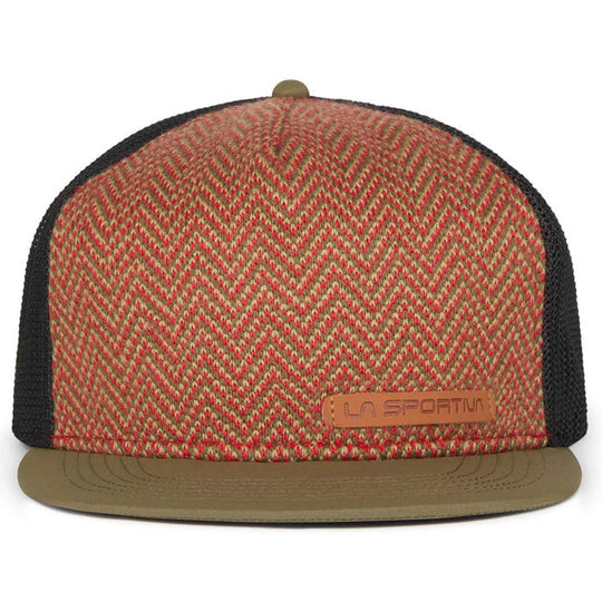 La Sportiva Moose Trucker Hat Ivy/Tango Red